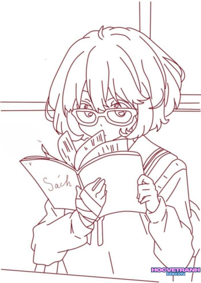 vẽ cô gái bằng bút chì đơn giản