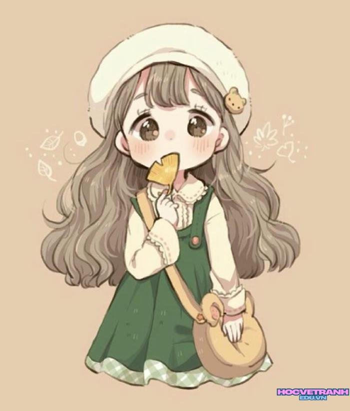 vẽ cô gái mặc áo dài