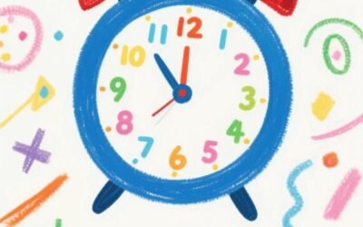 vẽ đồng hồ đơn giản