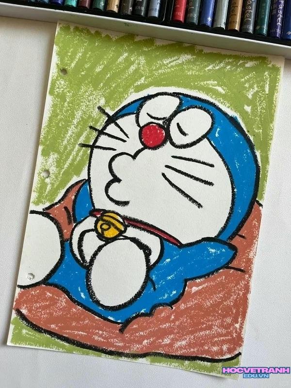 vẽ doraemon cực đẹp