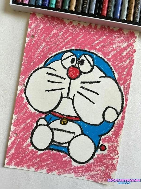 vẽ doraemon lung linh