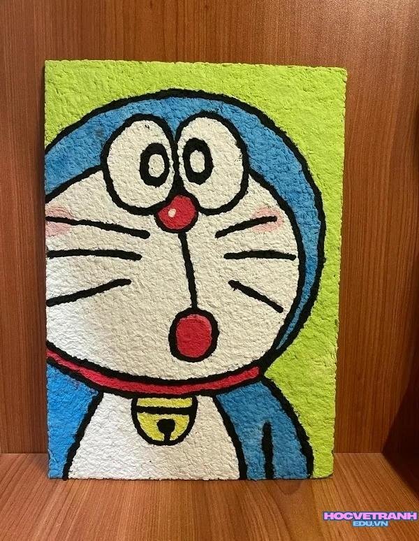 vẽ doremon 3d đẹp