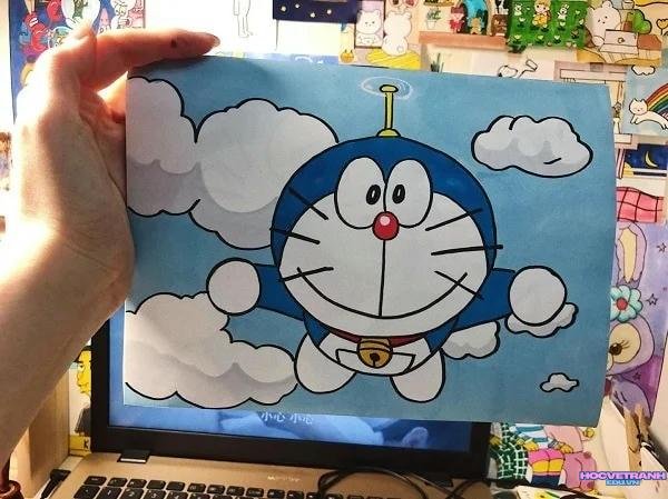 vẽ doremon đáng yêu