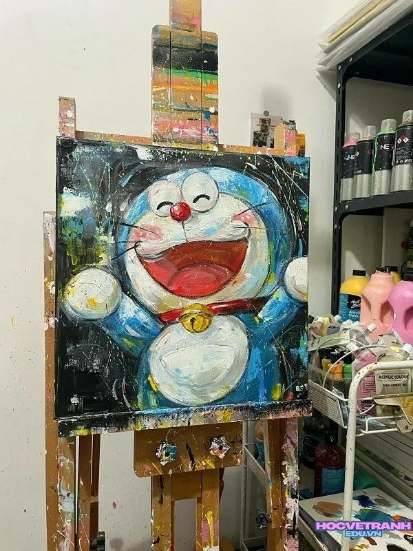 vẽ doremon hiệp sĩ