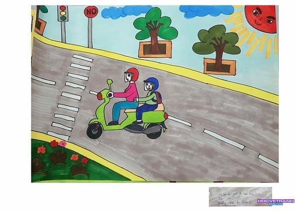 vẽ đường phố an toàn