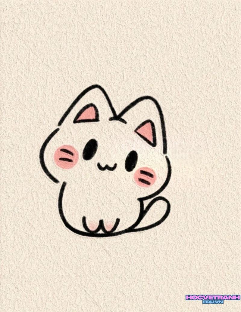 vẽ một con mèo