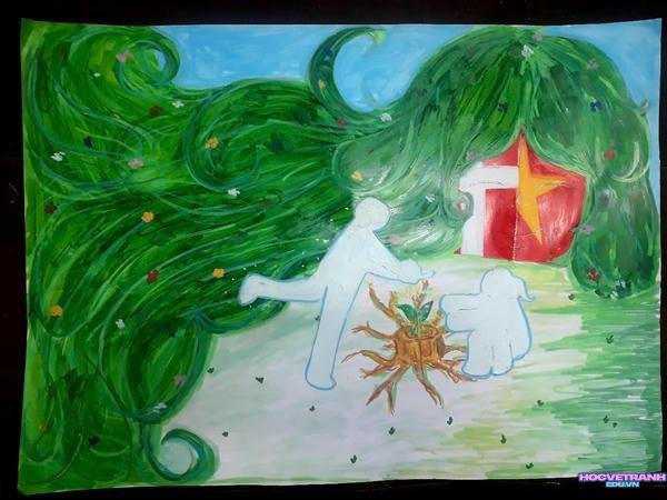 vẽ nét vẽ đan mạch