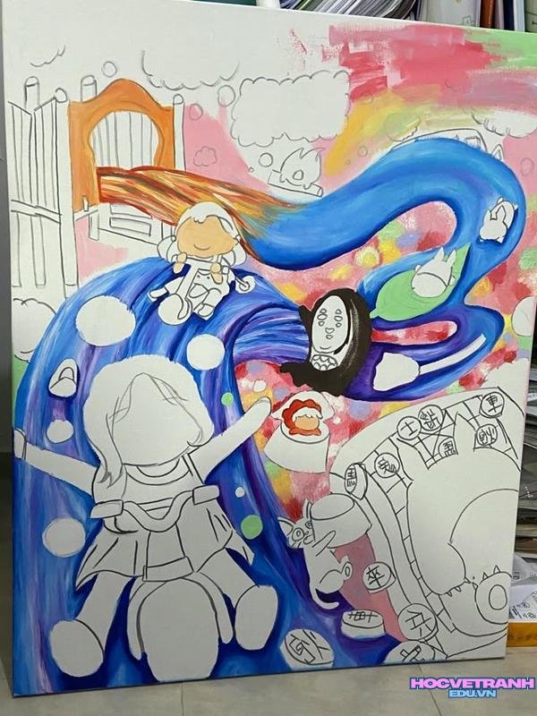 vẽ thế giới tương lai