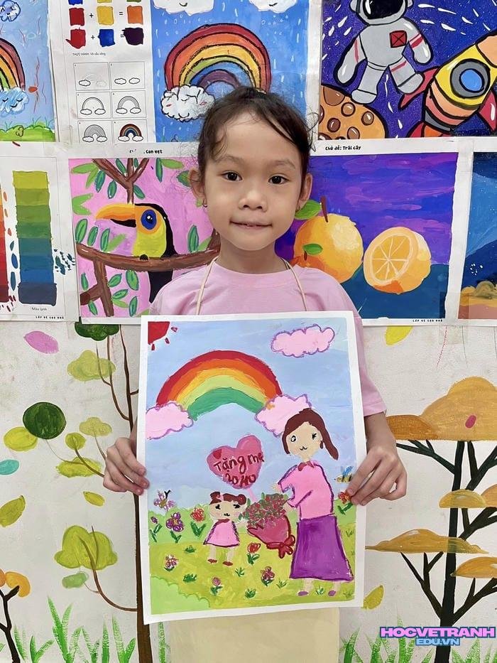 vẽ tranh 20 10 phong cách