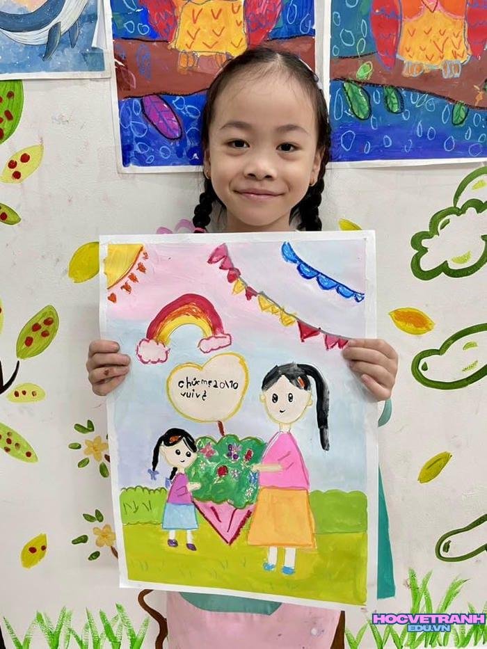 vẽ tranh 20 10 việt nam