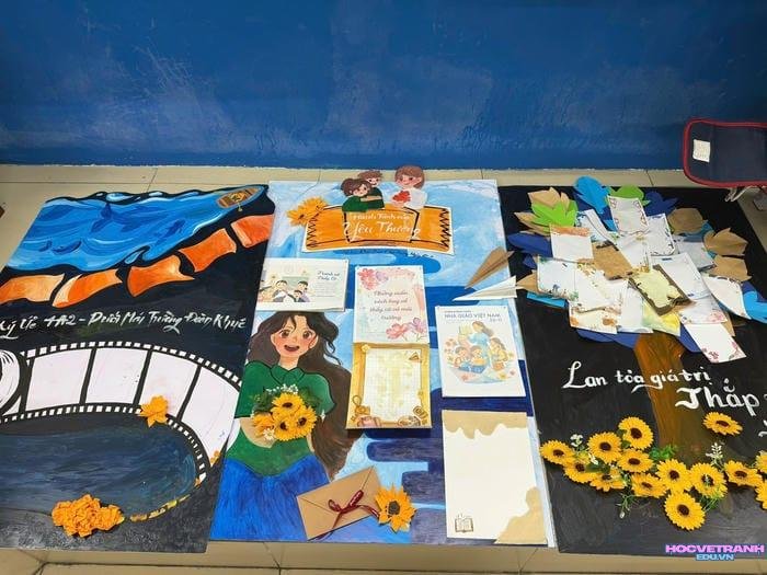 vẽ tranh 20 11 ấn tượng