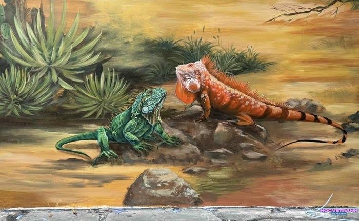 vẽ tranh 3d phong cảnh