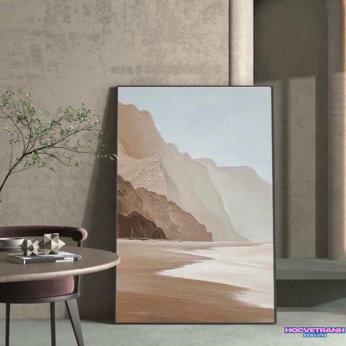 vẽ tranh 3d trên vải