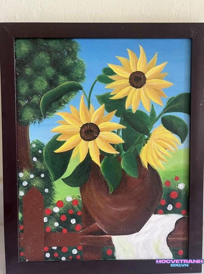 vẽ tranh acrylic phong cách pop art