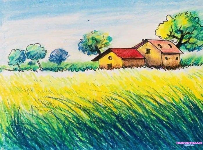 vẽ tranh ai với màu sắc