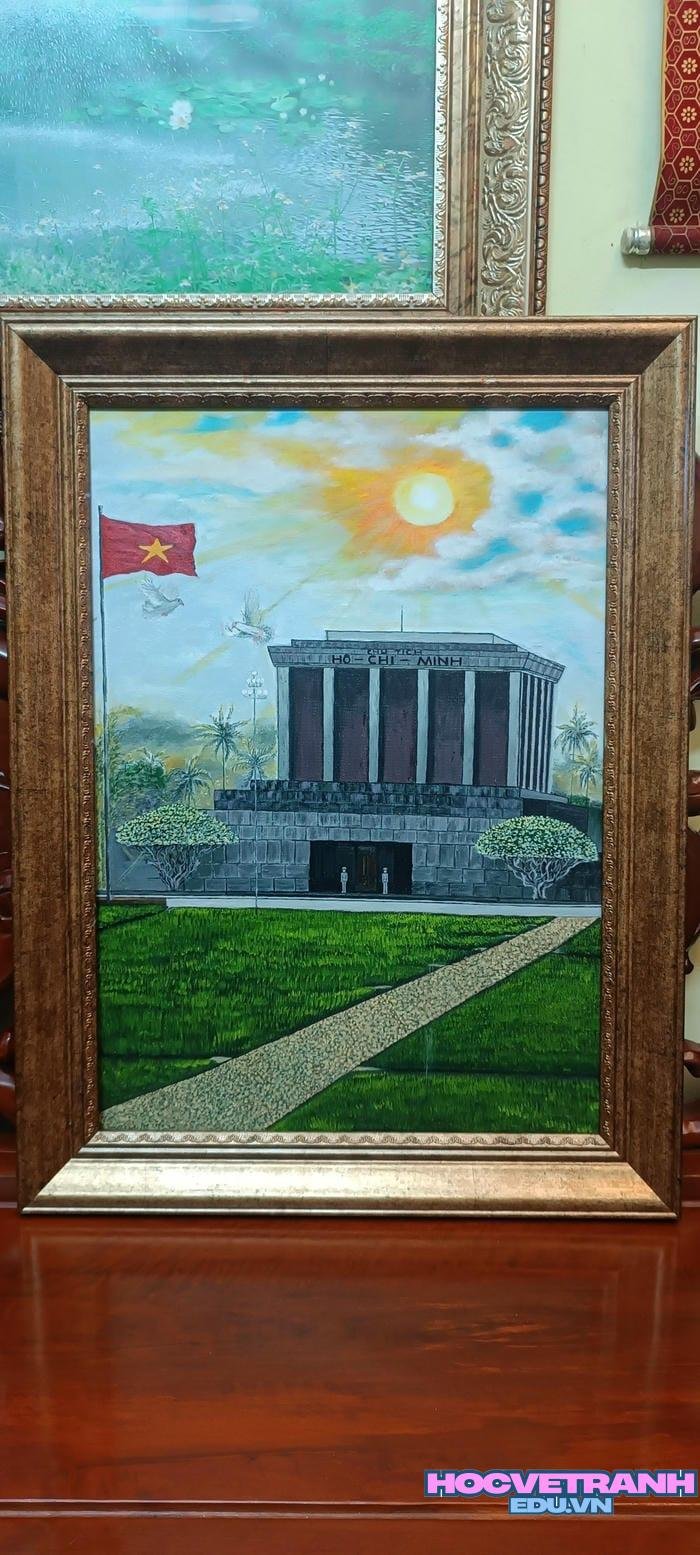 vẽ tranh bảo vệ hòa bình và nụ cười