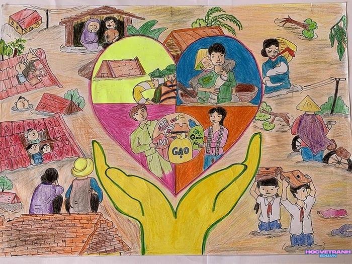 vẽ tranh bảo vệ tổ quốc và tương lai