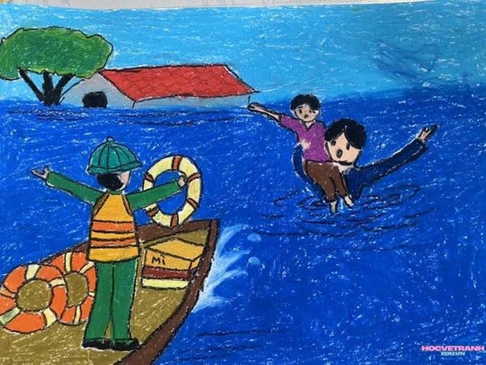 vẽ tranh bảo vệ tổ quốc với thông điệp