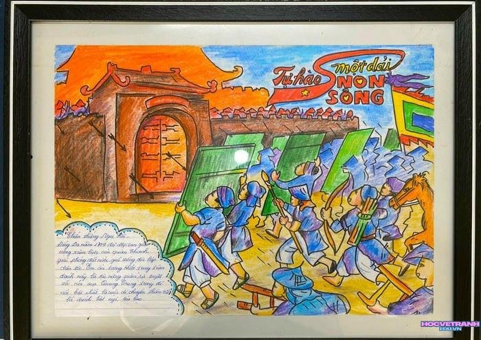 vẽ tranh bìa sách cổ điển