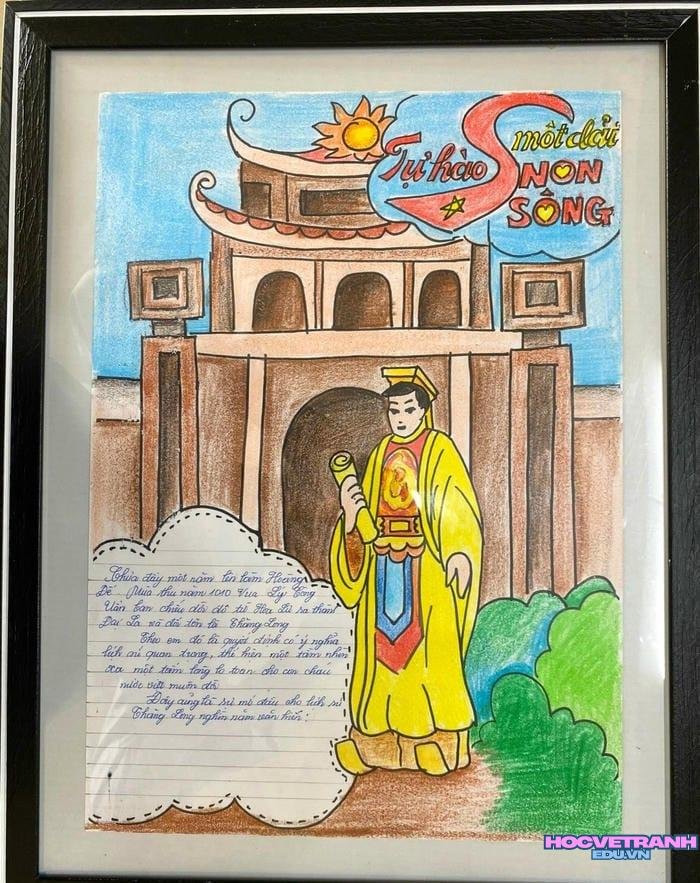 vẽ tranh bìa sách với hình minh họa