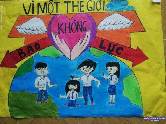 vẽ tranh bình đẳng giới đẹp