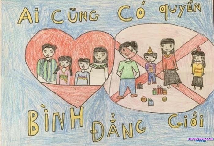 vẽ tranh bình đẳng giới lgbt