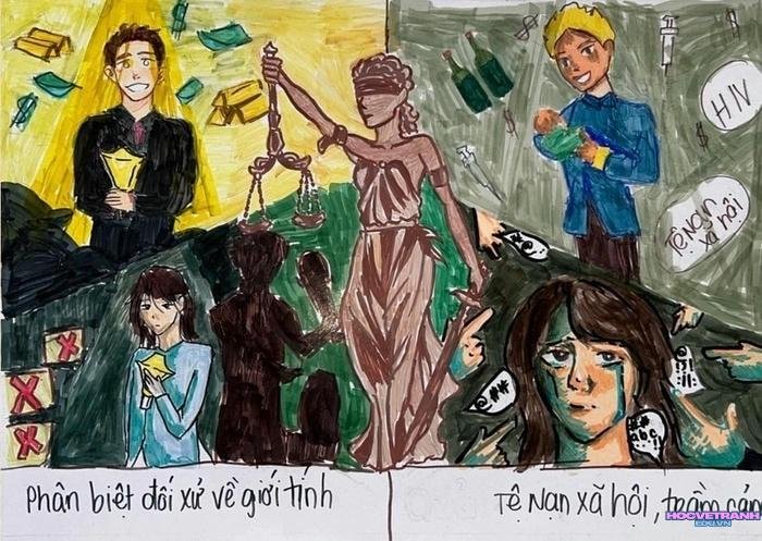 vẽ tranh bình đẳng giới tại việt nam