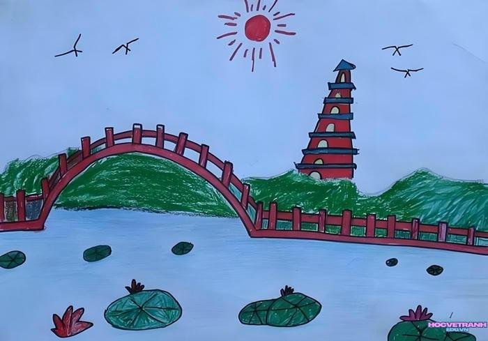 vẽ tranh bình hoa