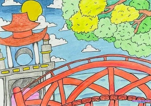 vẽ tranh cầu thê húc