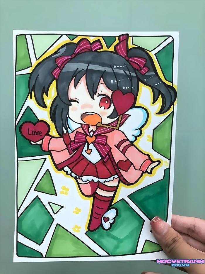 vẽ tranh chibi chuyển động