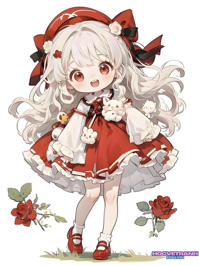 vẽ tranh chibi ghenshin