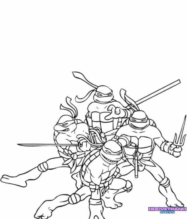 vẽ tranh cho bé hoạt hình