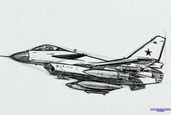 vẽ tranh cho bé máy bay