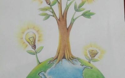 vẽ tranh chủ đề tiết kiệm điện vn