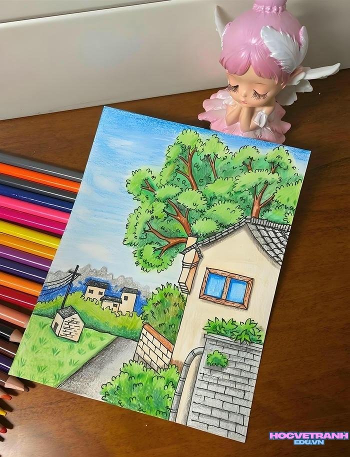 vẽ tranh chủ đề tự do moi