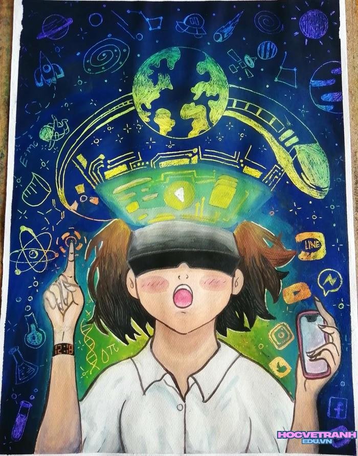 vẽ tranh chuyển động 3d