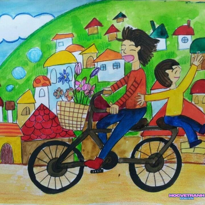 vẽ tranh chuyển động cho bé