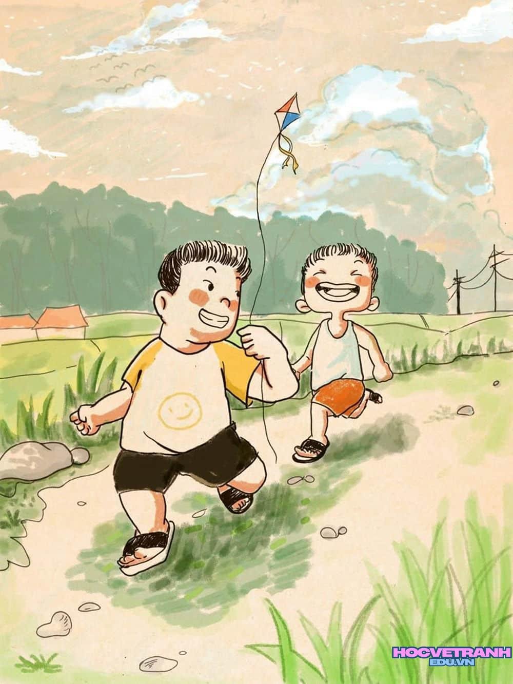 vẽ tranh chuyển động cơ bản