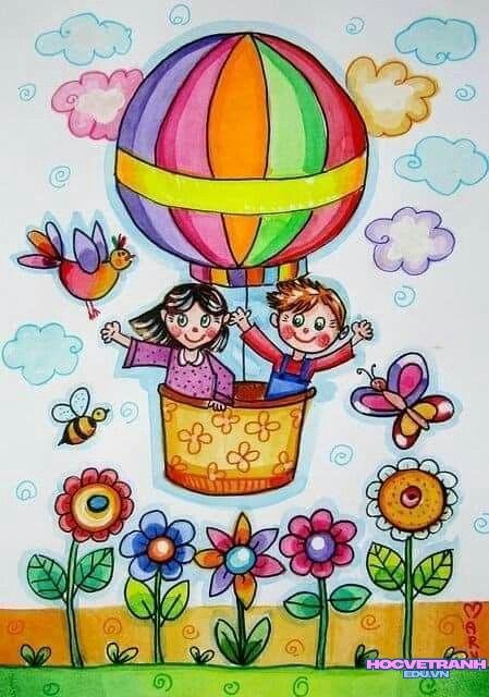 vẽ tranh chuyển động đẹp mắt