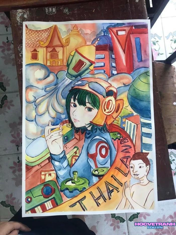 vẽ tranh chuyển động hót nhất