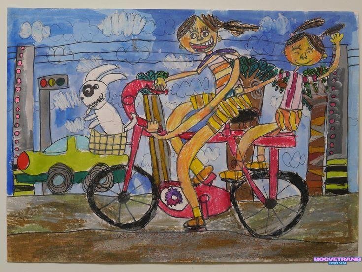 vẽ tranh chuyển động sáng tạo