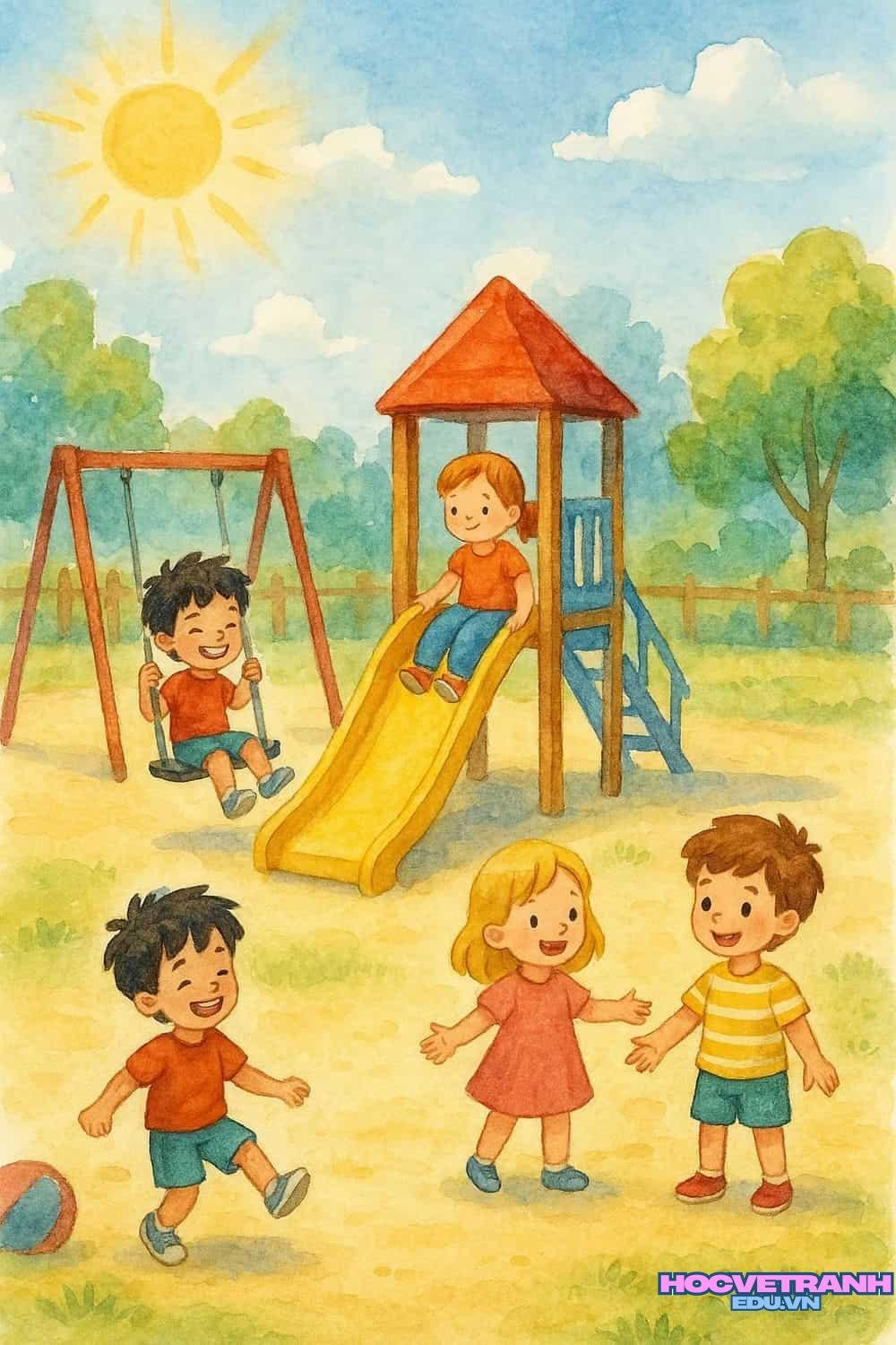 vẽ tranh chuyển động sinh động