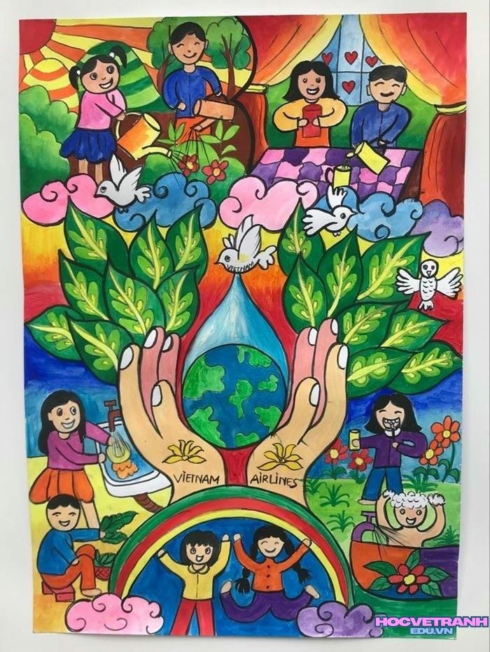 vẽ tranh chuyển động vn