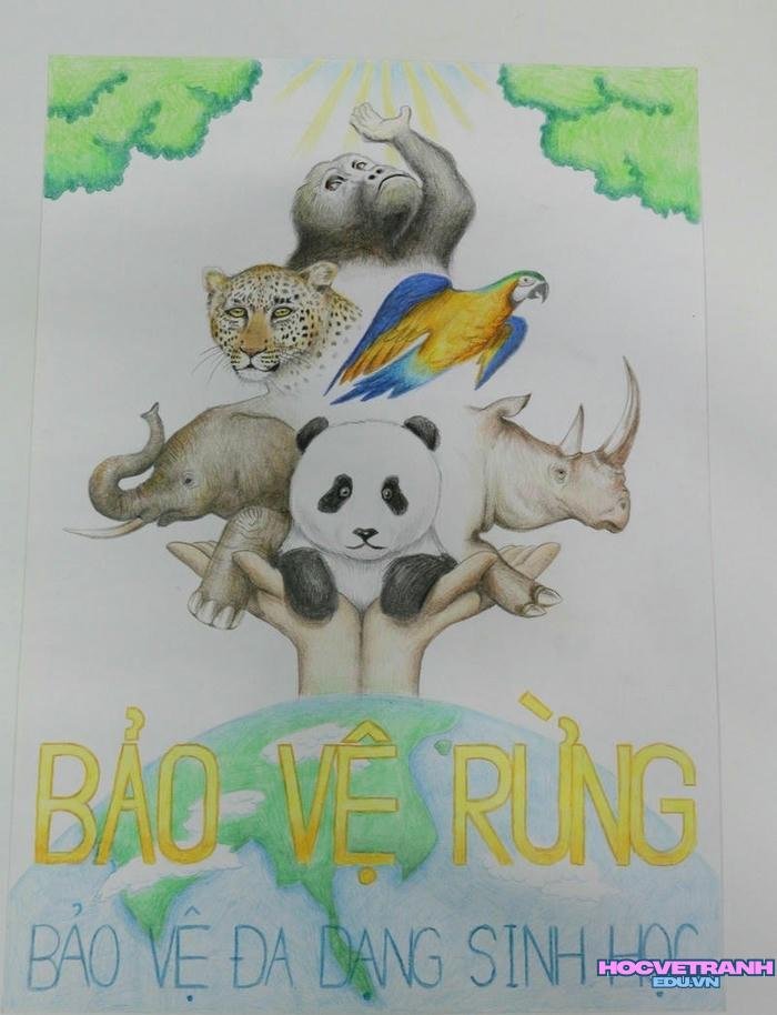 vẽ tranh cổ động