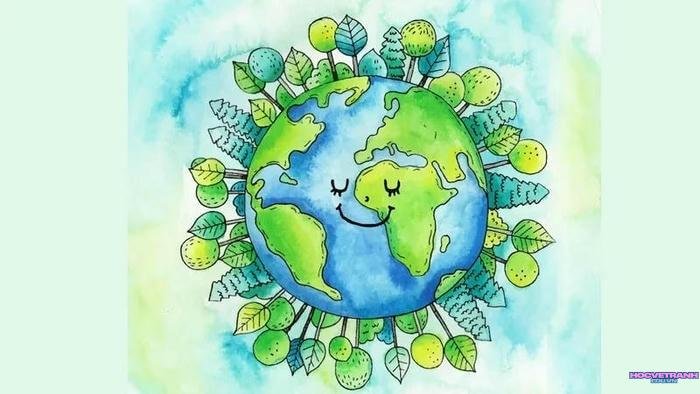 vẽ tranh cổ đông lớp 8 đơn giản