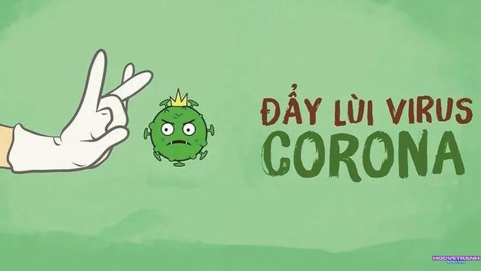 vẽ tranh cổ động phòng chống dịch bệnh