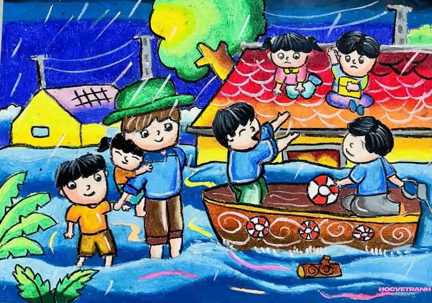 vẽ tranh cổ động sáng tạo