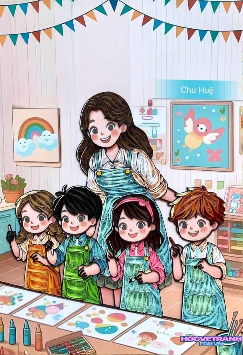 ve tranh co giao dang.