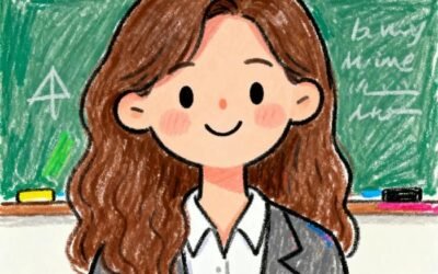 vẽ tranh cô giáo đẹp