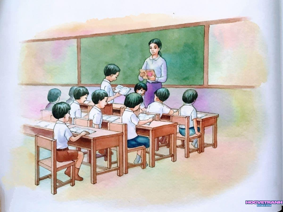 ve tranh co giao hien.